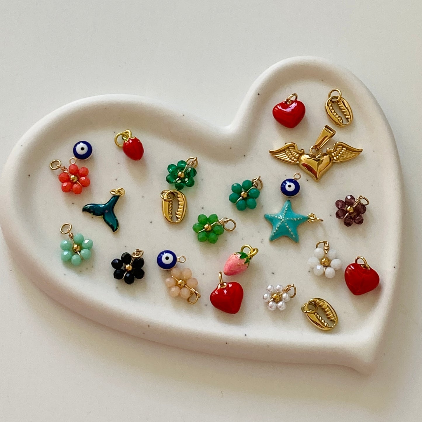 Red Heart Charm
