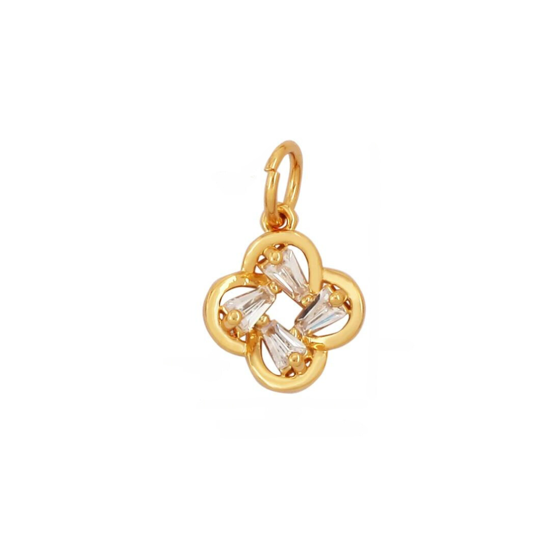 Geometry Gold Charm