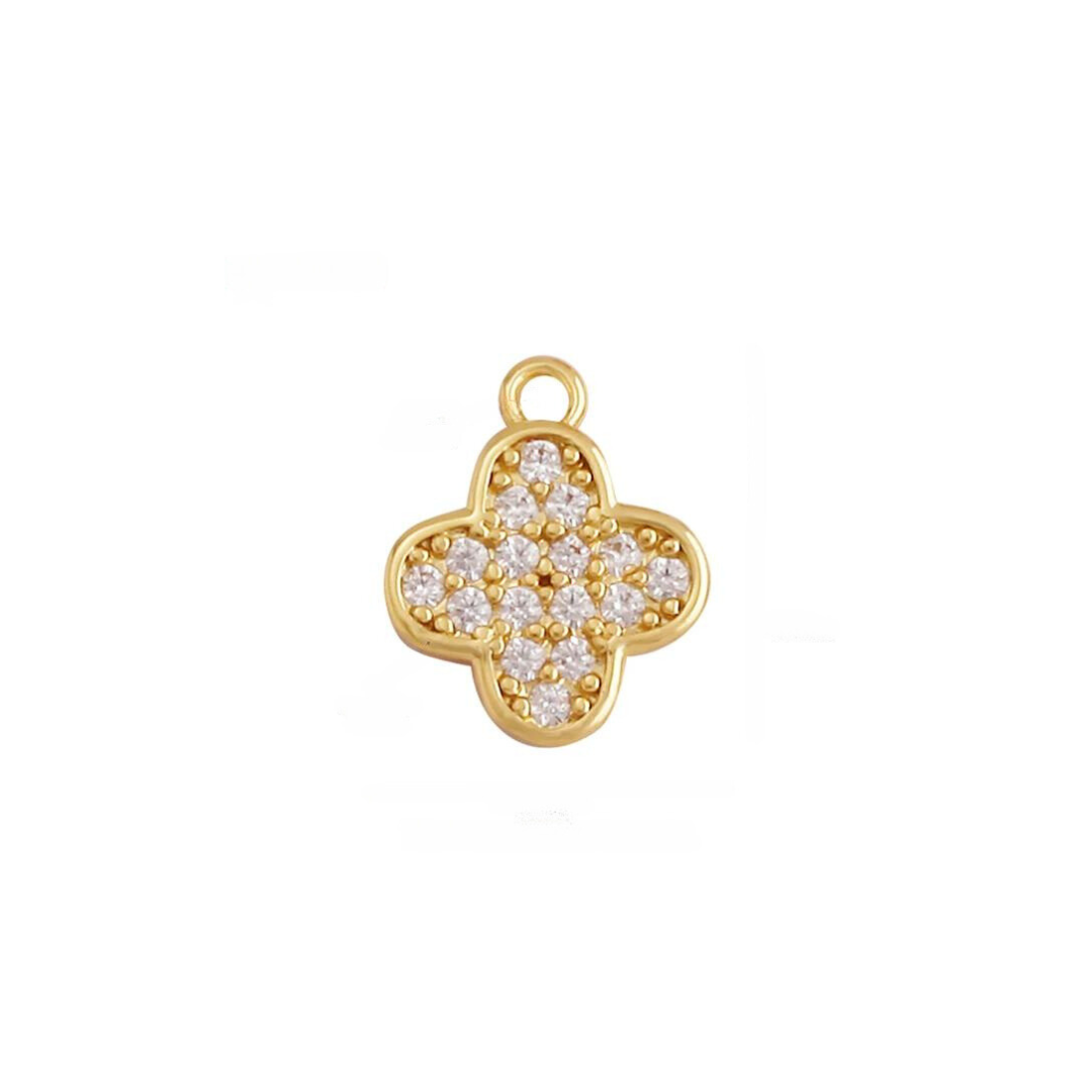 Geometry Gold Charm