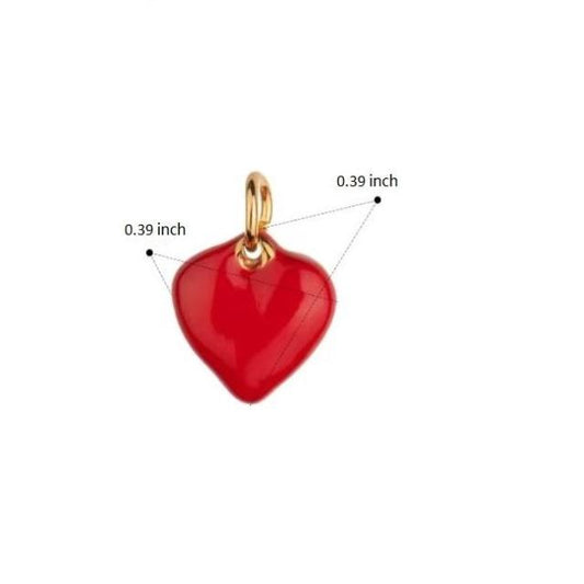 Red Heart Charm