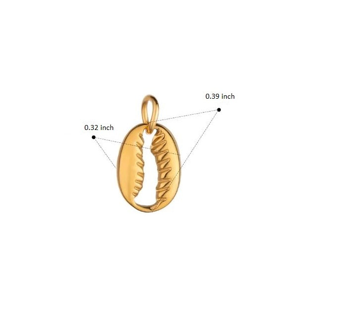 Small Cowrie Shell Charm