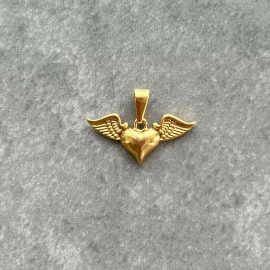 Winged Heart Pendant